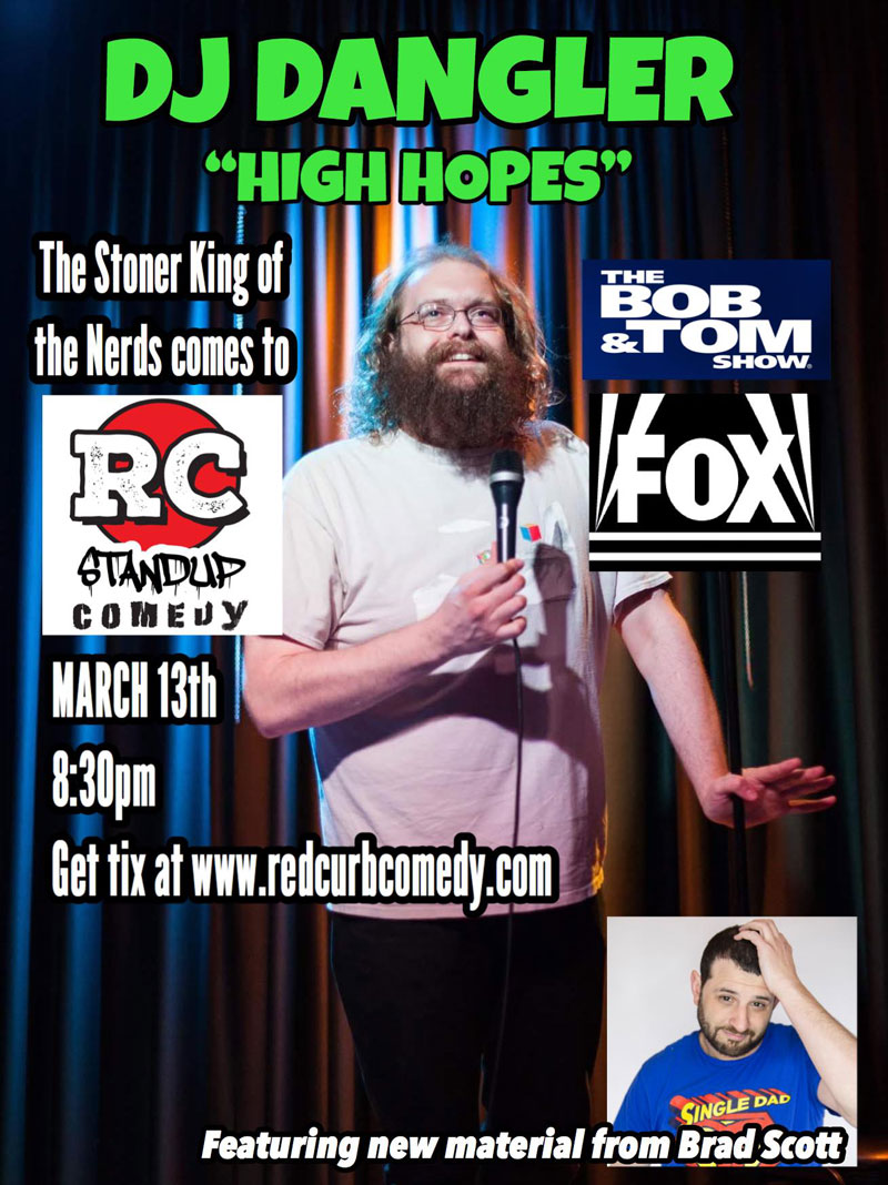 Dj Dangler at Red Curb Comedy